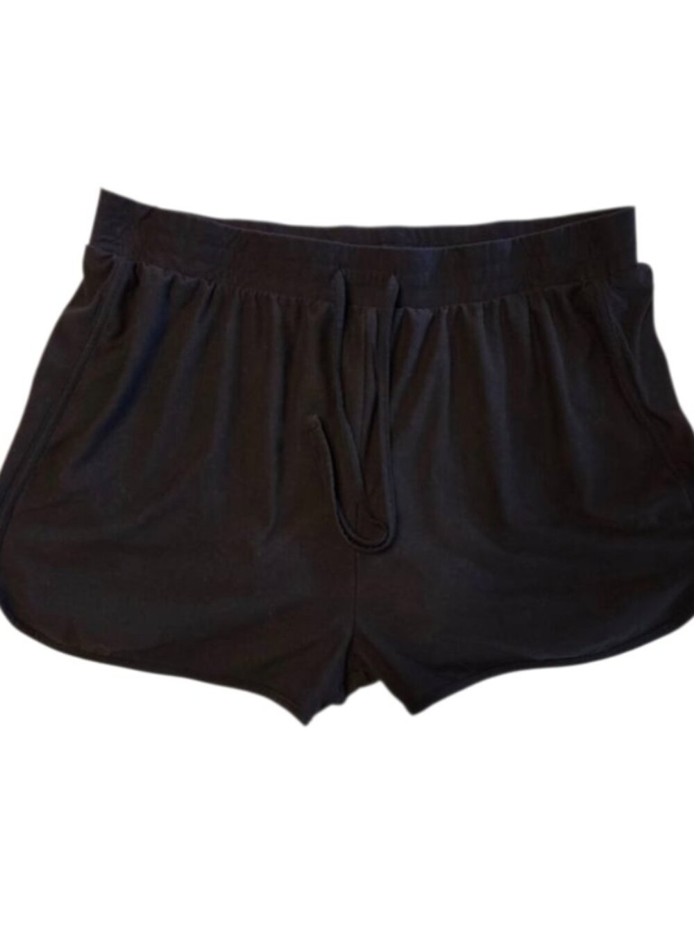 No Boundaries Black Athletic Shorts Juniors Size XL 15 17 Track Running Workout